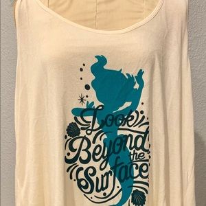 Torrid Disney Ariel Long sleeveless Shirt